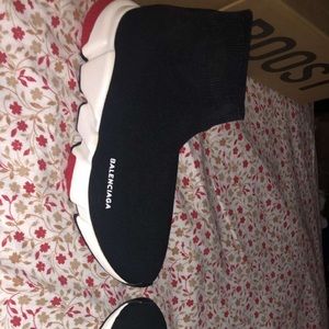 Balenciaga speed trainer red/black